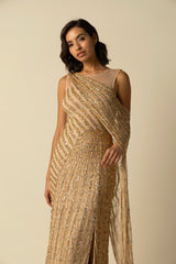 Arya Gold Gown