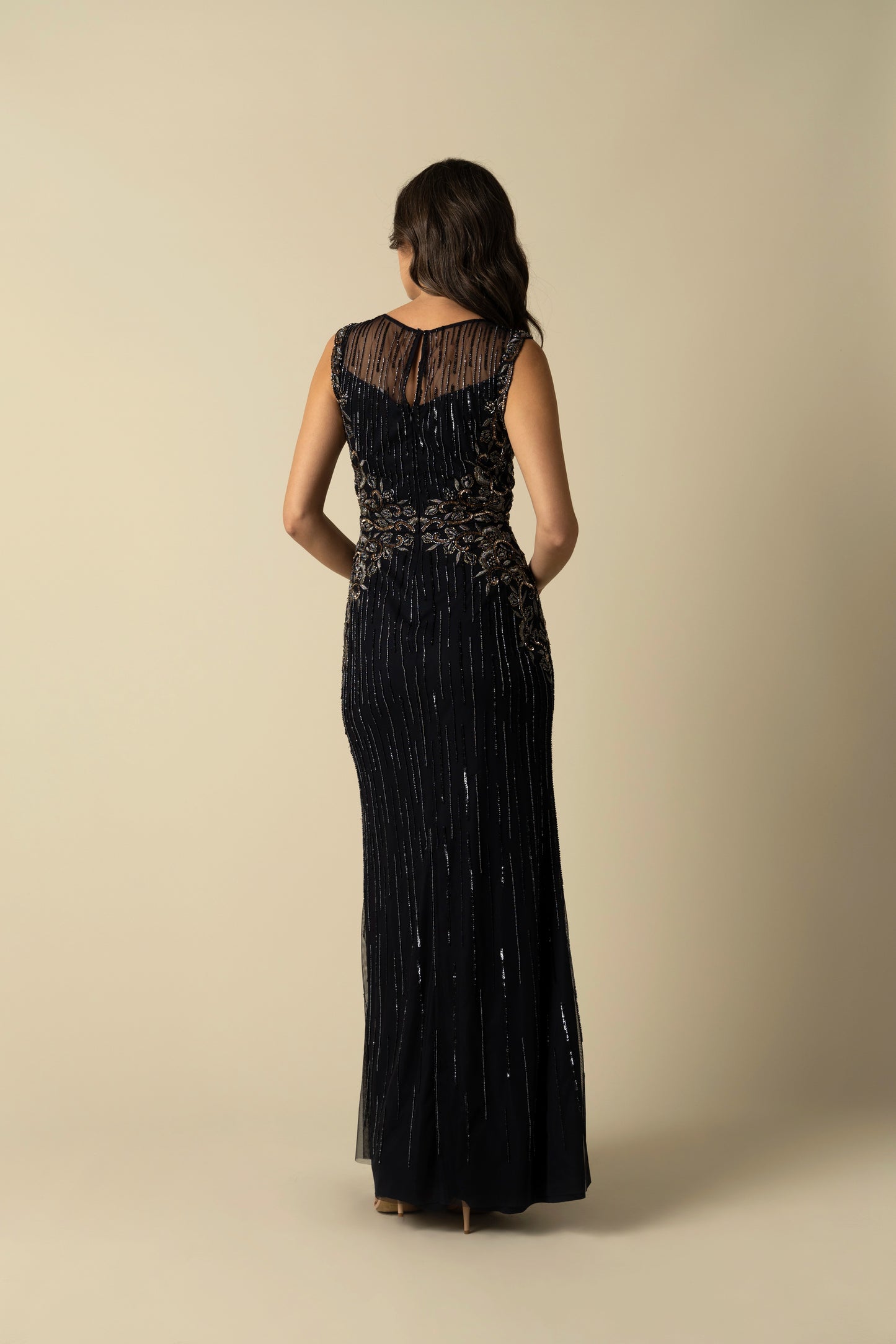 Navy Mason Gown