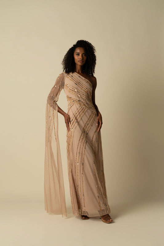 Nude Kalina Gown