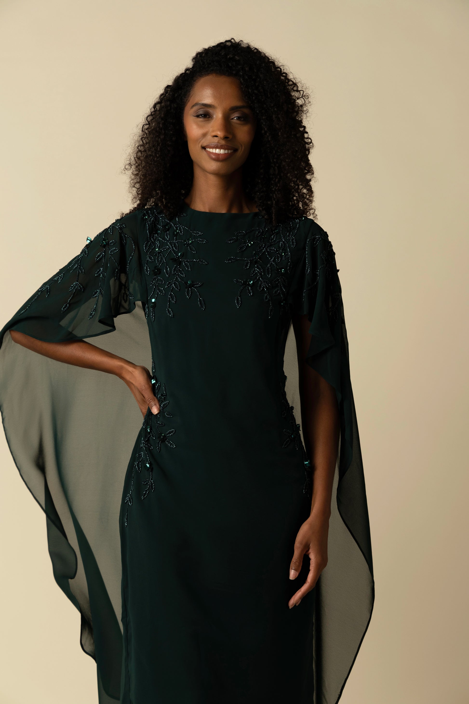 Green Bella Dress – Raishma