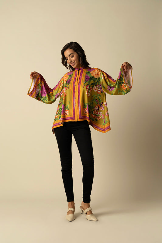 Alina Green Shirt