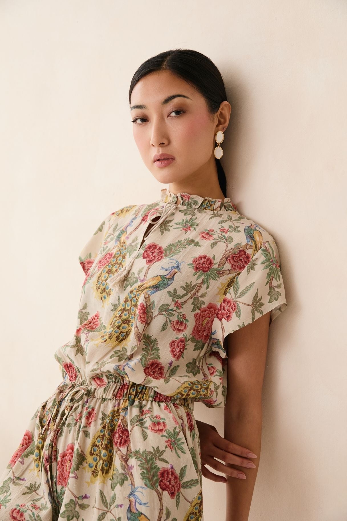 Samara Cream Playsuit