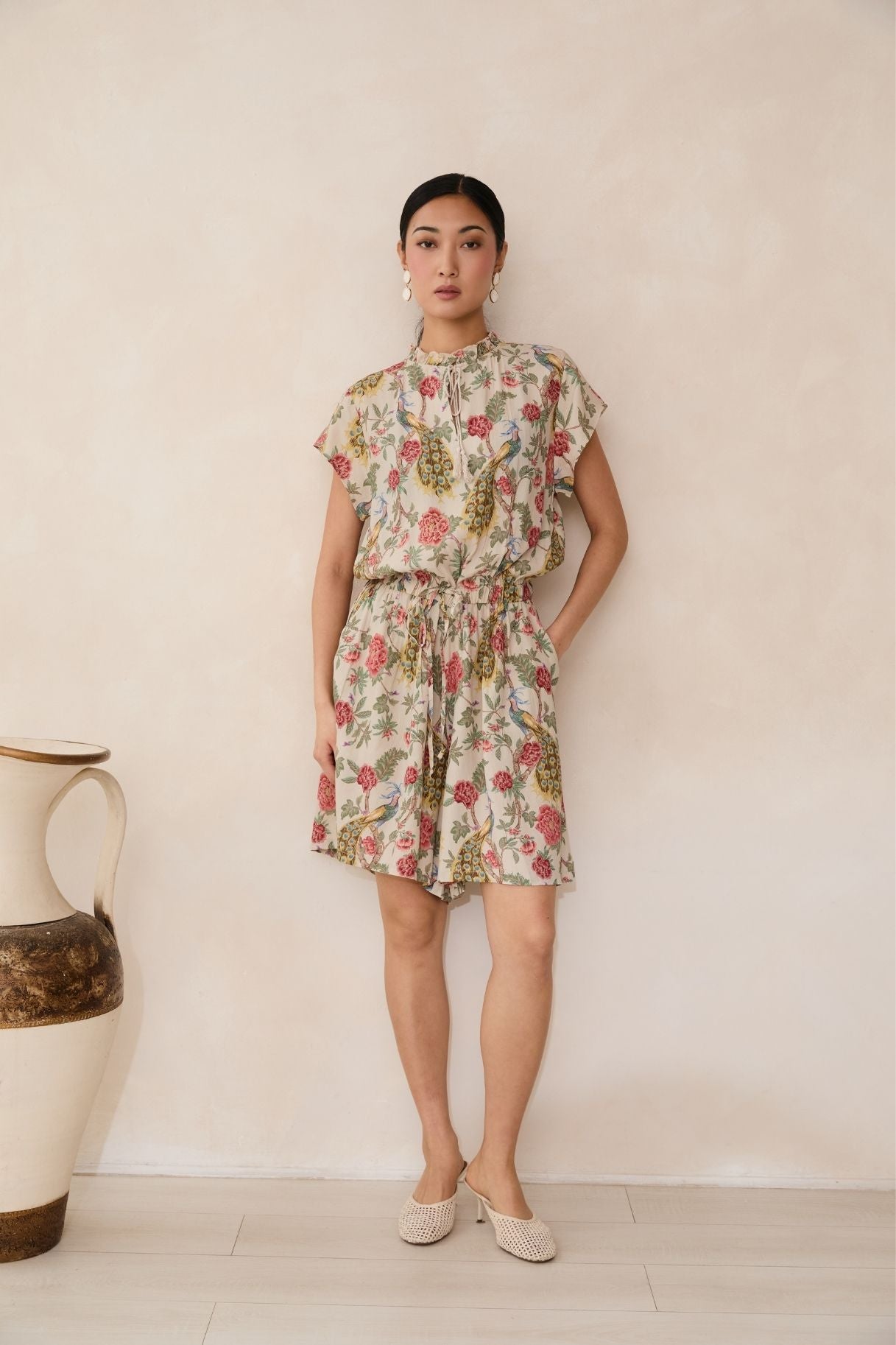 Samara Cream Playsuit