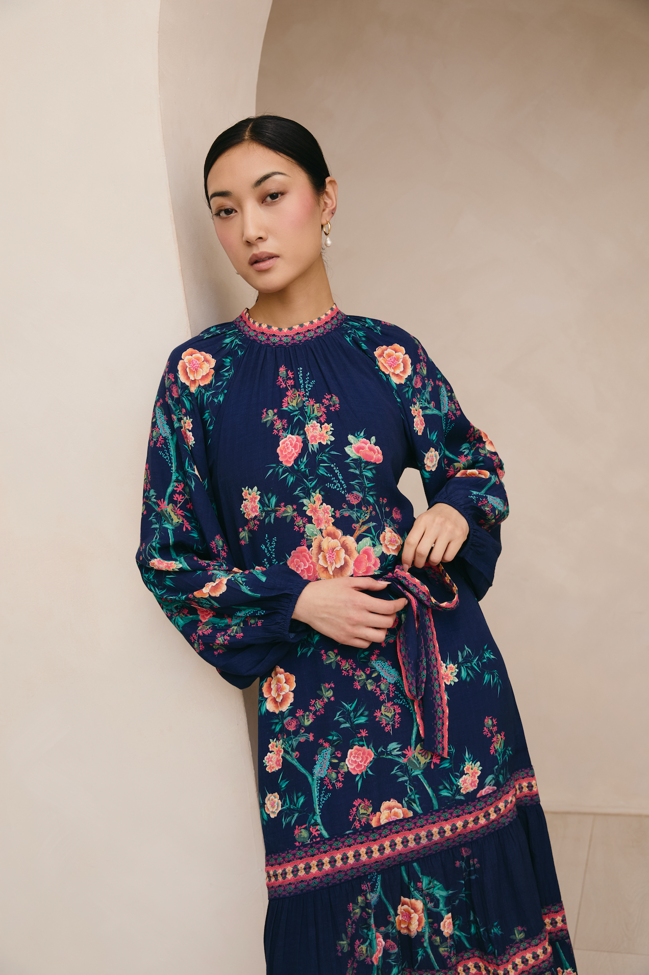Lea Navy Dress