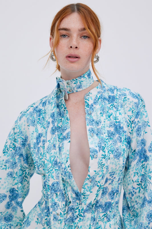 Veronica Blue Dress