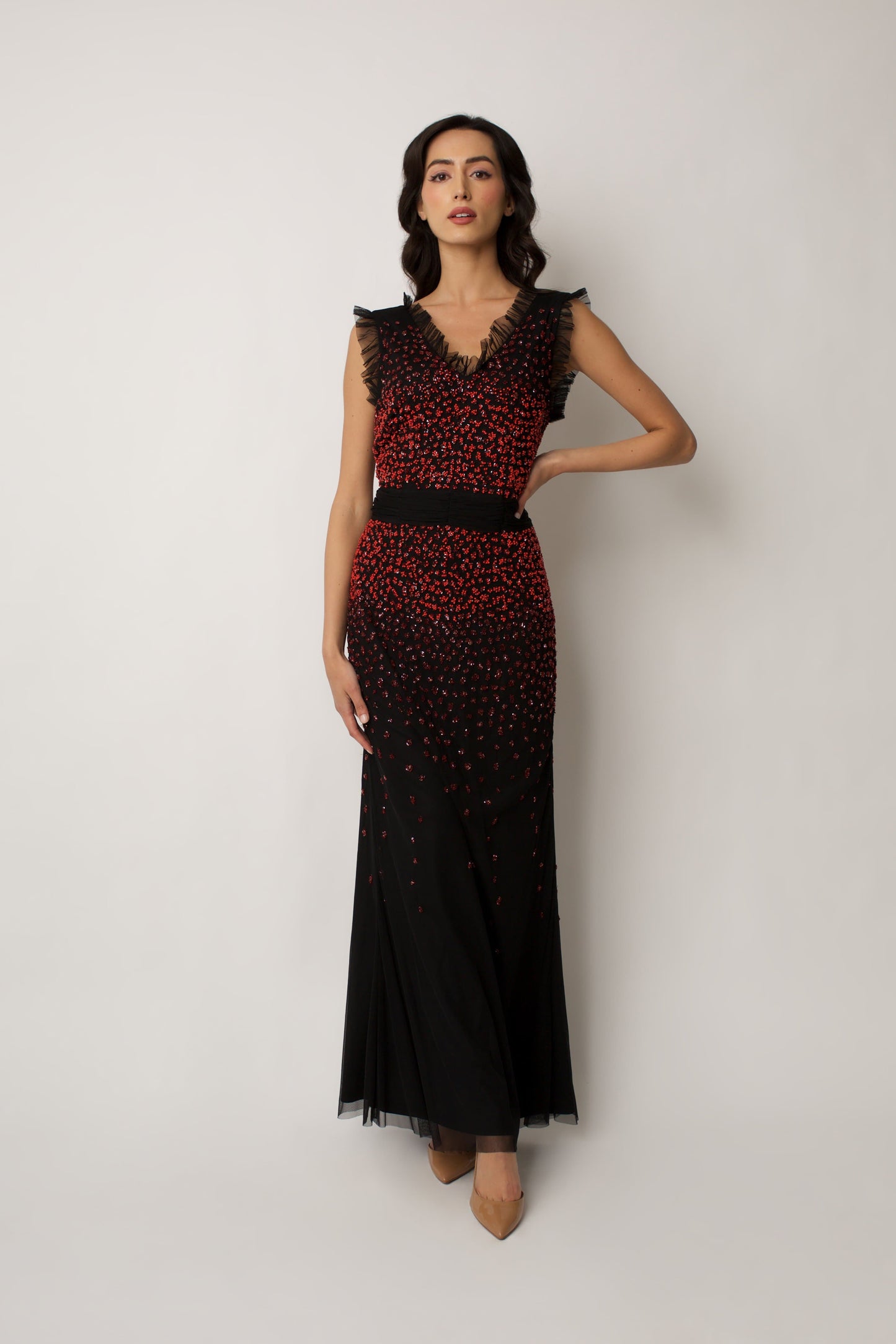 Black Scarlet Gown