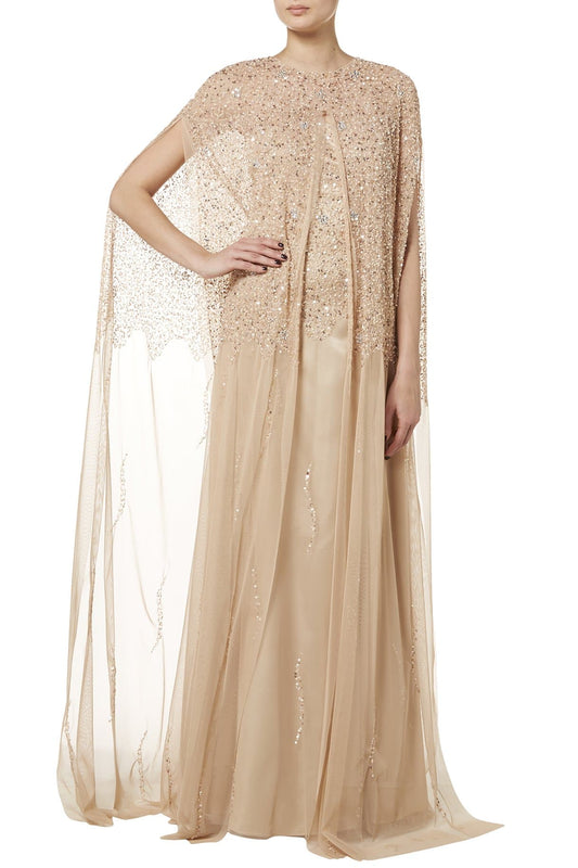Gold Cape and Gown